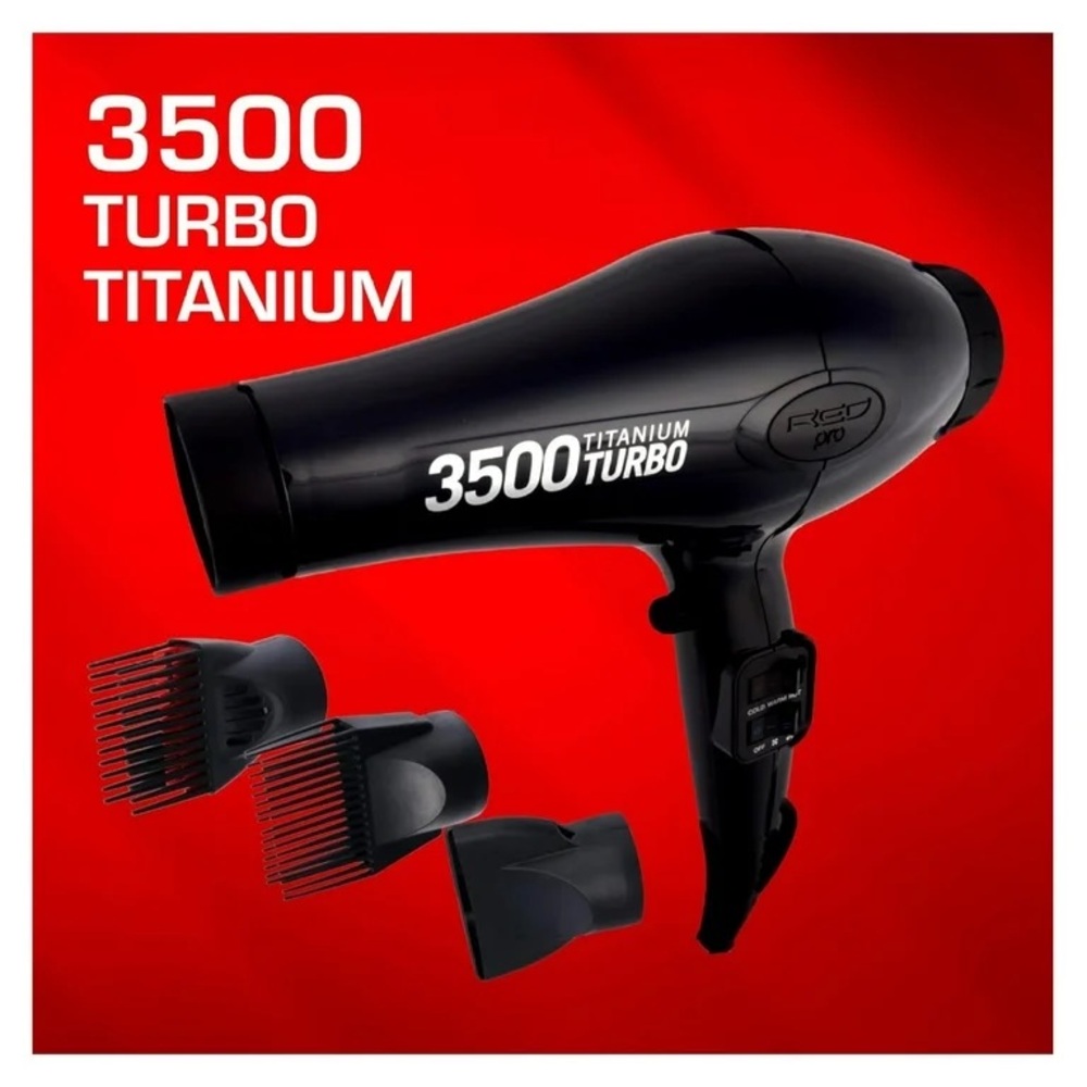 KISS - RED PRO TITANIUM 3500 BLOW DRYER